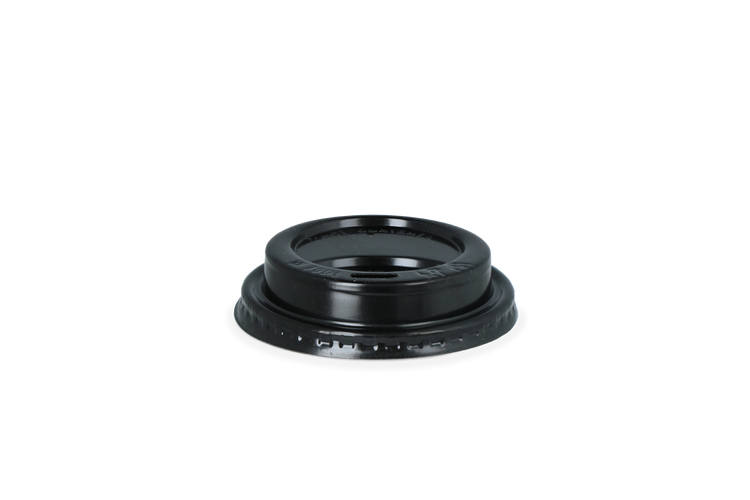 Zwarte koffiebeker deksels - 150/180cc