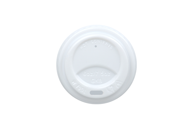 koffiebeker deksel bovenkant