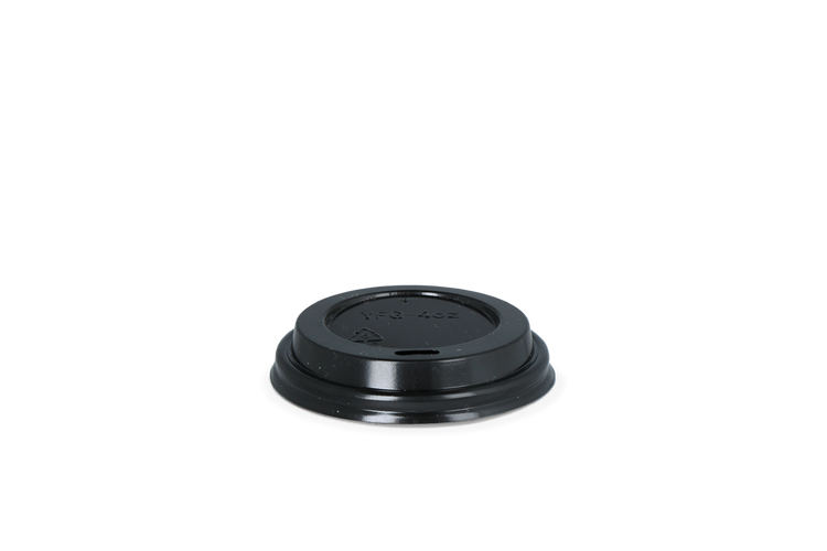 Zwarte espressobeker deksels - 120cc/4oz Ø60 mm