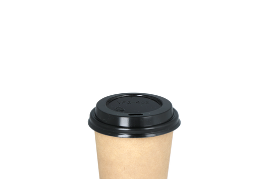 Zwarte espressobeker deksels - 120cc
