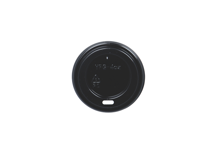 Zwarte espressobeker deksels - Ø60 mm