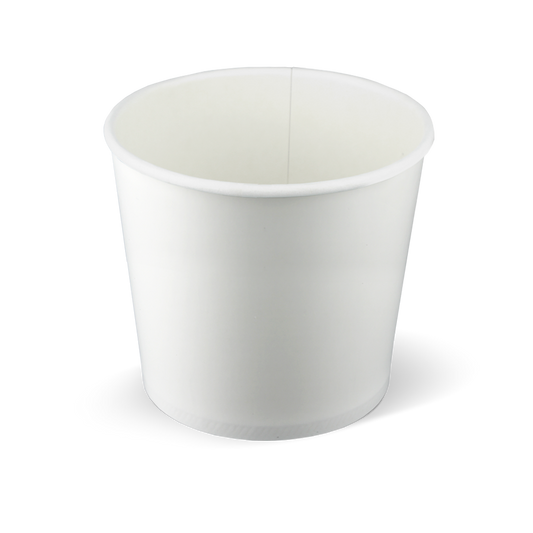 IJsbekers FSC® gecertificeerd karton wit - 360cc/12oz voorkant