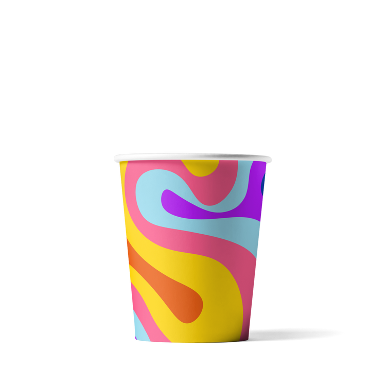 Koffiebekers bedrukken Full Color 180cc/7.5oz