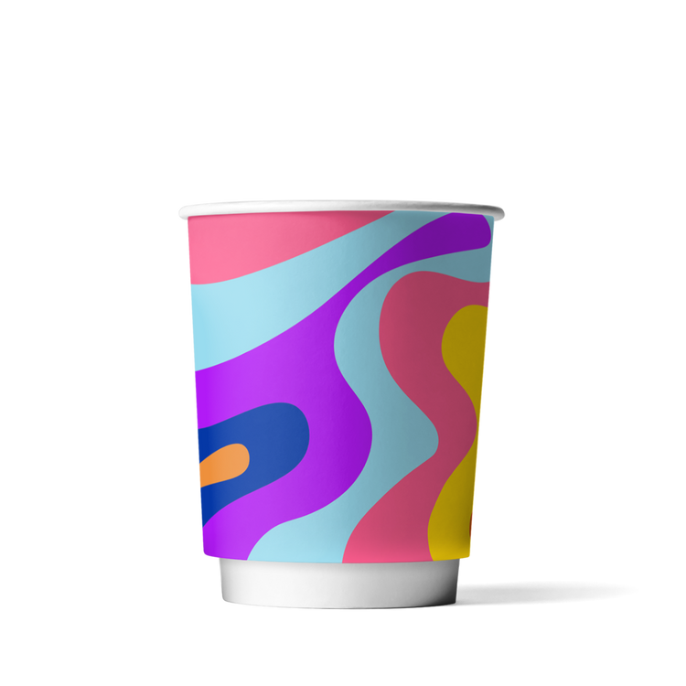 Lattebeker bedrukken - Double Wall 300cc/10oz