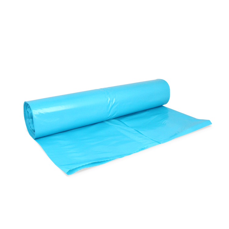 Vuilniszakken blauw 120 liter 70 x 110cm - 10 stuks met 20 zakken