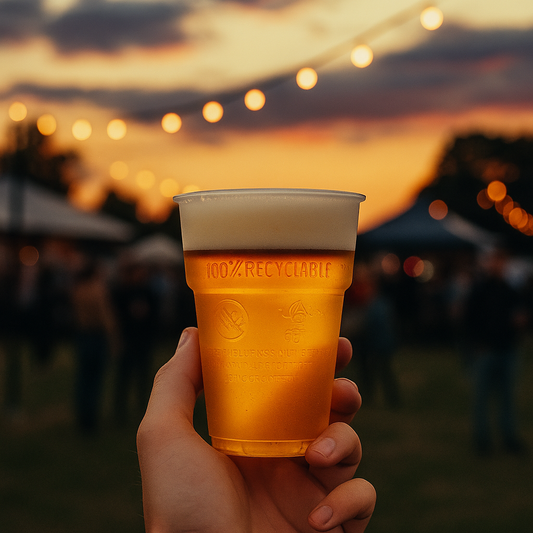 Plastic (PP) bierbeker Proppy - 0,2L/250cc - 1.000 st/ds