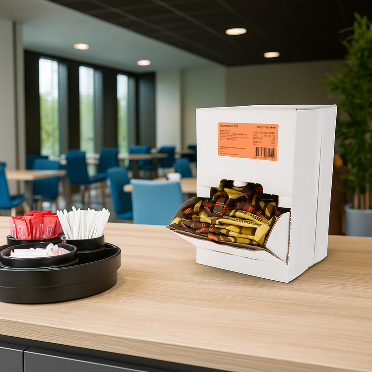 Creamersticks Dispenser met 600 stuks - Luxury - 2,5 gram