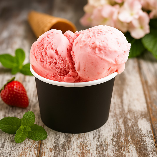 IJsbekers - FSC® - zwart - 120cc/4oz - 1.000 st/ds