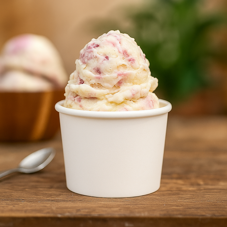 IJsbekers - FSC® - wit - 230cc/8oz - 1.000 st/ds