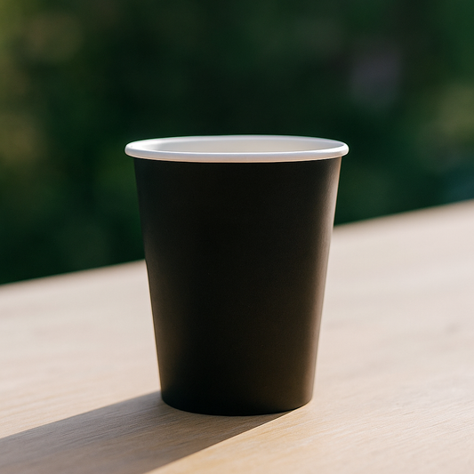 Lattebekers - FSC® - zwart - 360cc/12oz - 1.000 st/ds