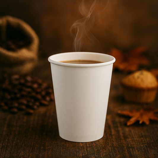 Lattebekers - wit - 360cc/12oz - 1.000 st/ds