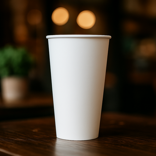 Lattebekers - wit - 450cc/16oz - 1.000 st/ds