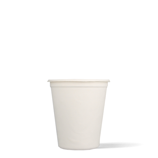 Lattebekers - Bagasse Fiber Cups - wit - 360cc/12oz - 1.000 st/ds