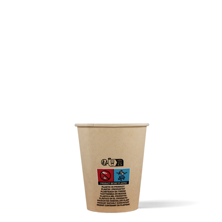 Koffiebekers - Slim Stack - Bamboe - 150cc/6oz - 3.000 st/ds