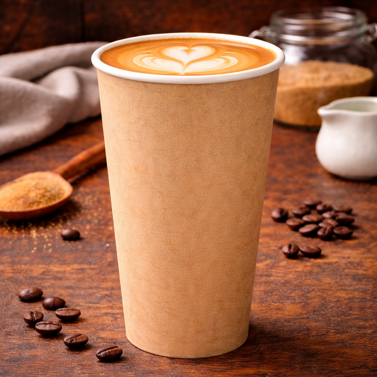 Lattebekers - Kraft - 450cc/16oz - 1.000 st/ds