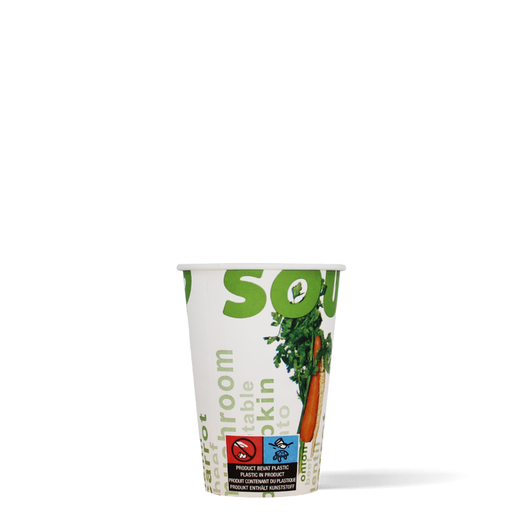 Kartonnen soepbekers - 180cc/7.5oz - 2.500 st/ds