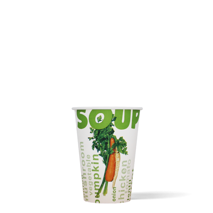 Kartonnen soepbekers - 180cc/7.5oz - 2.500 st/ds