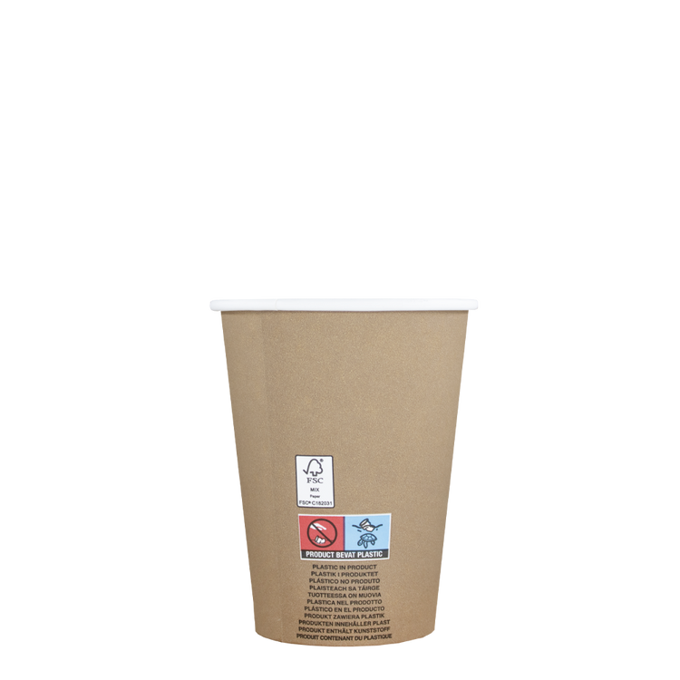 Lattebekers - FSC® Kraft - 360cc/12oz - 1.000 st/ds