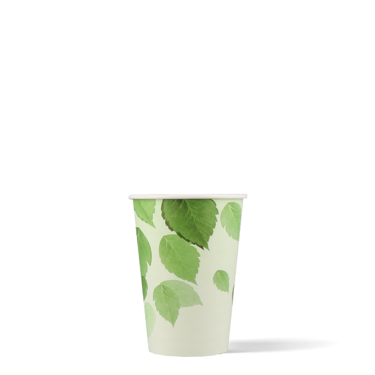 Koffiebekers - Green Line - biologisch afbreekbaar - 180cc/7.5oz - 1.000 st/ds