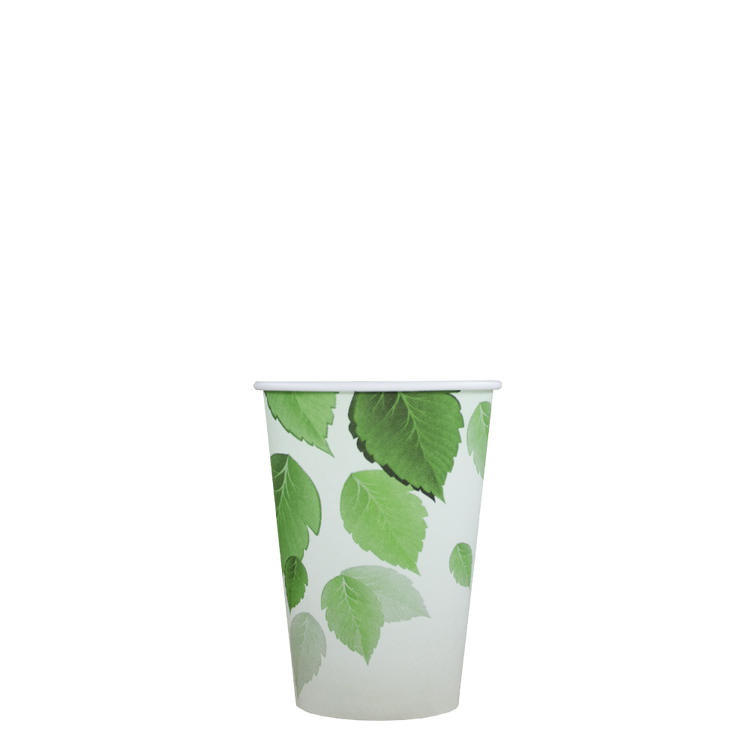 Koffiebekers - Green Line - biologisch afbreekbaar - 180cc/7.5oz - 2.500 st/ds