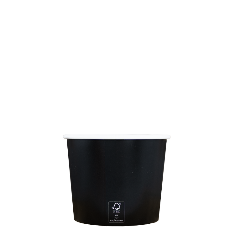 IJsbekers - FSC® - zwart - 300cc/10oz - 1.000 st/ds