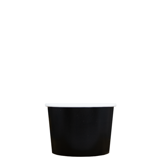 IJsbekers - FSC® - zwart - 230cc/8oz - 1.000 st/ds