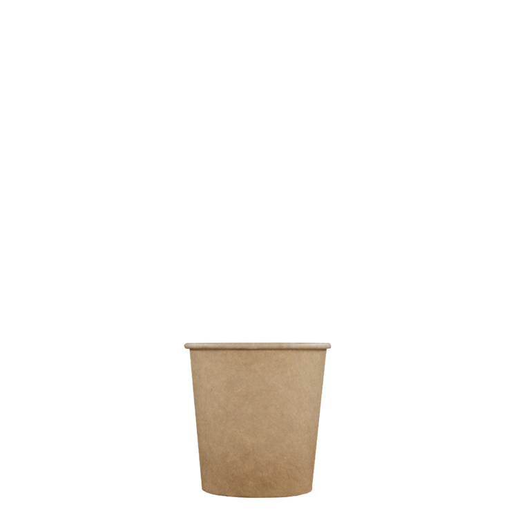 Espressobekers - Kraft - 120cc/4oz - 1.000 st/ds