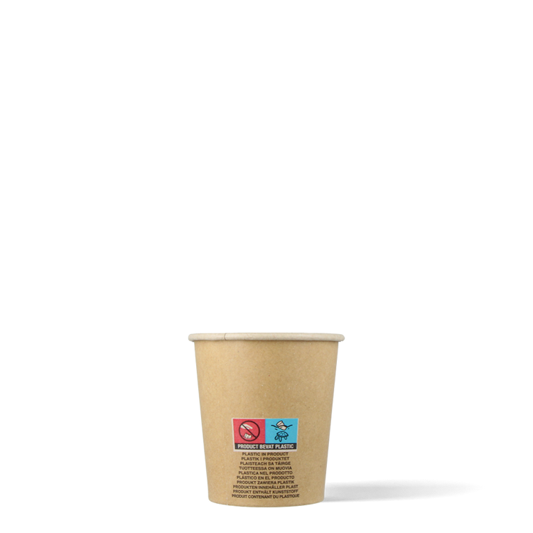 Koffiebekers - Kraft - 177cc/7oz - 1.000 st/ds