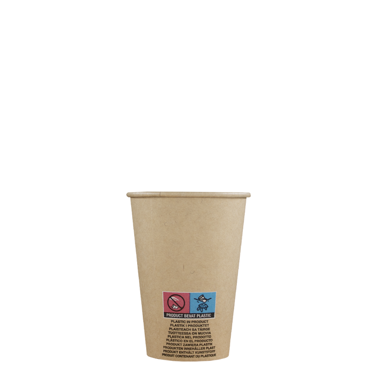 Koffiebekers - Kraft - Low PE - 180cc/7.5oz - 2.500 st/ds