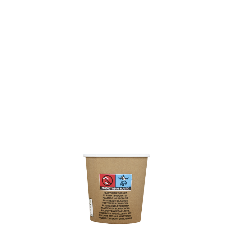 Espressobekers - FSC® Kraft - 120cc/4oz - 1.000 st/ds