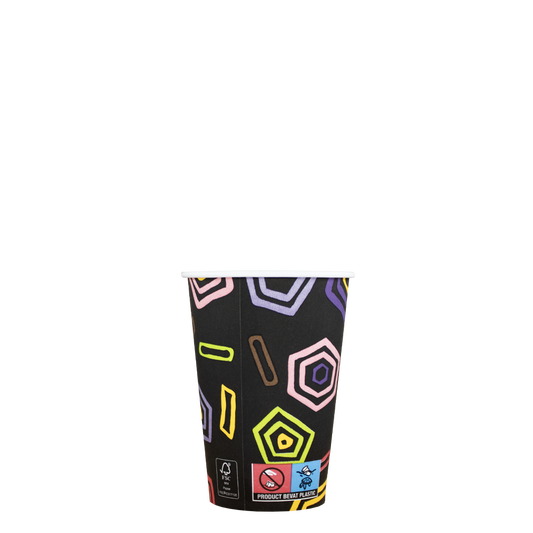 Koffiebekers - Love, Relax, Coffee - FSC® - Low PE - 180cc/7.5oz - 2.500 st/ds