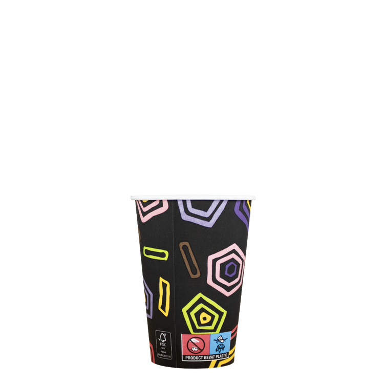 Koffiebekers - Love, Relax, Coffee - FSC® - Low PE - 180cc/7.5oz - 2.500 st/ds