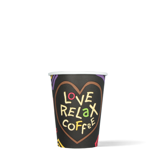 Lattebekers - Love, Relax, Coffee - FSC® - 360cc/12oz - 1.000 st/ds