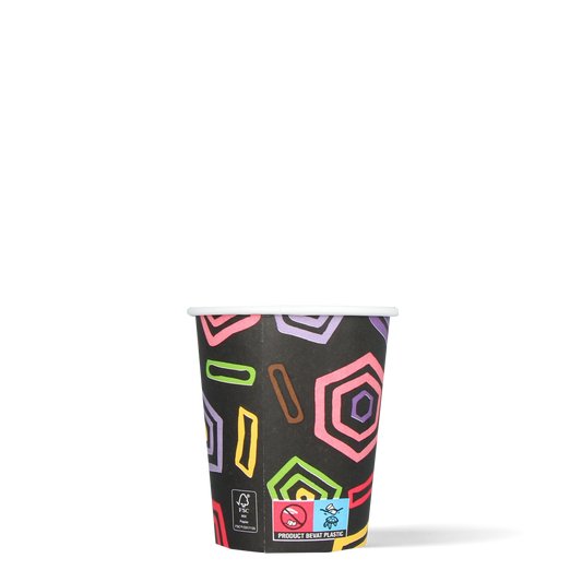 Cappuccinobekers - Double Wall - Love, Relax, Coffee - FSC® - 230cc/8oz - 500 st/ds