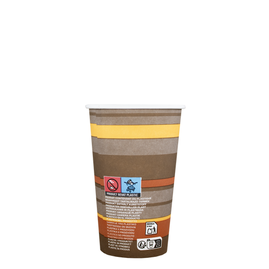 Lattebekers - Luxury - 360cc/12oz Vending (80mm top) - 1.000 st/ds