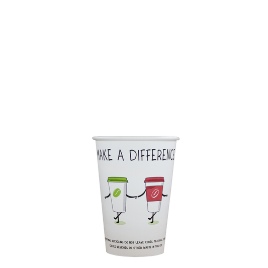 Koffiebekers - Make A Difference - FSC® - Low PE - 180cc/7.5oz - 2.500 st/ds