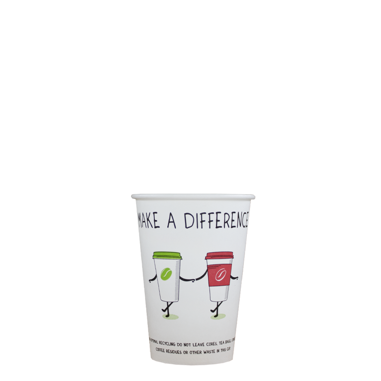 Koffiebekers - Make A Difference - FSC® - Low PE - 180cc/7.5oz - 2.500 st/ds