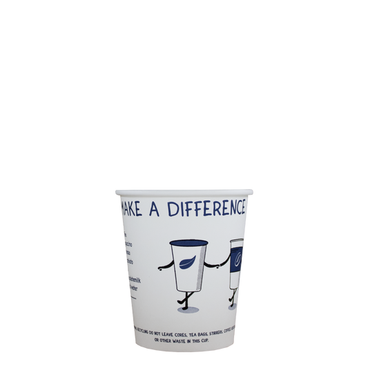 Cappuccinobekers - Make A Difference - FSC® - 230cc/8oz - 1.000 st/ds