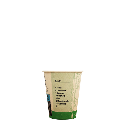 Koffiebekers - Enjoy - Bamboe - 150cc/6oz - 2.500 st/ds