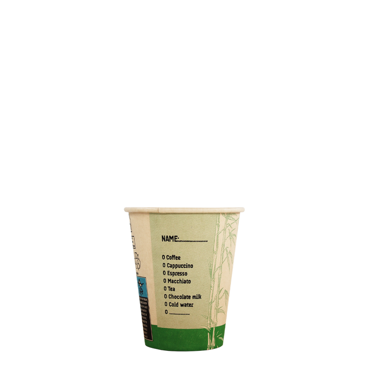 Koffiebekers - Enjoy - Bamboe - 150cc/6oz - 2.500 st/ds