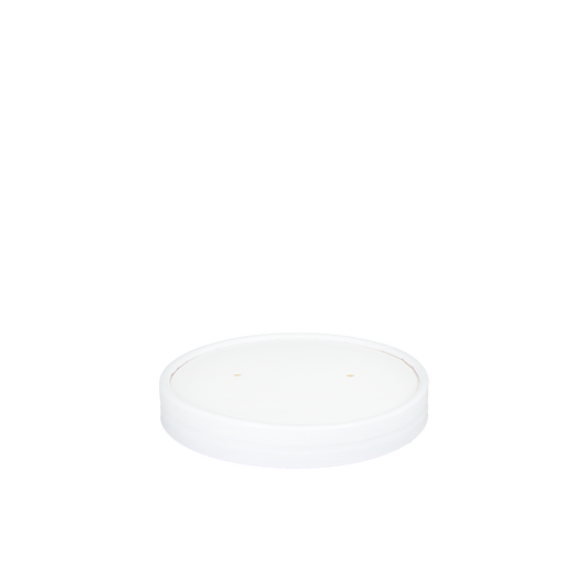 Soepbeker deksels CupToGo - PE - wit - 750cc/26oz Ø 118mm - 500 st/ds