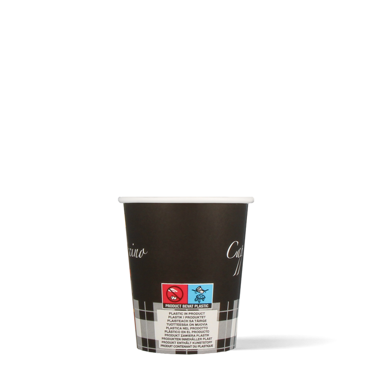 Cappuccinobekers - Premium - 230cc/8oz - 1000 st/ds