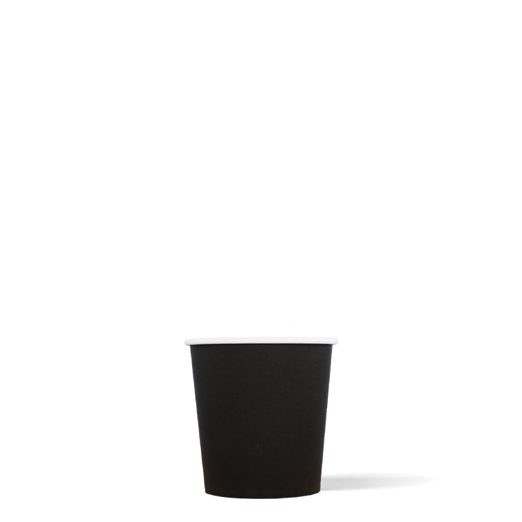 Espressobekers - FSC® - zwart - 120cc/4oz - 1.000 st/ds