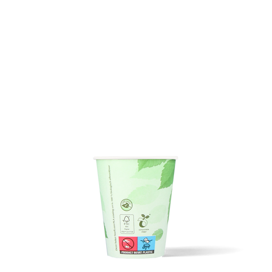 Koffiebekers - Green Line - biologisch afbreekbaar - 150cc/6oz - 2.500 st/ds
