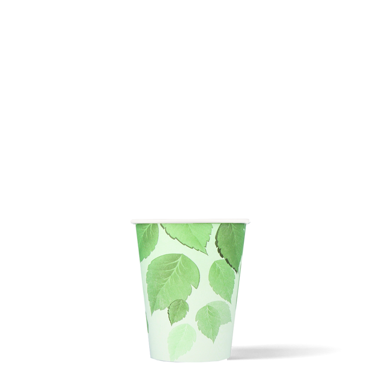 Koffiebekers - Green Line - biologisch afbreekbaar - 150cc/6oz - 2.500 st/ds