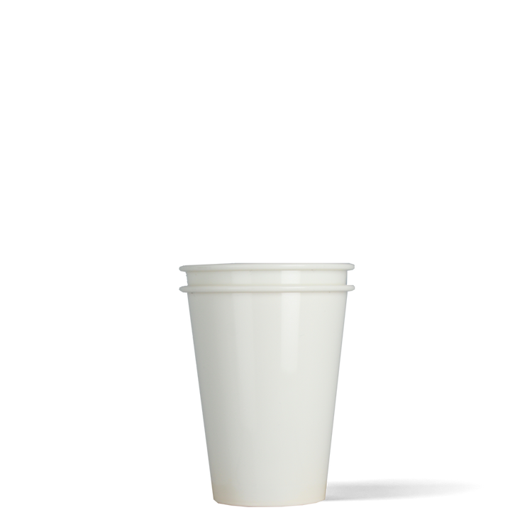 Herbruikbare koffiebeker - gebroken wit - 180cc / 7,5oz - 400 st/ds