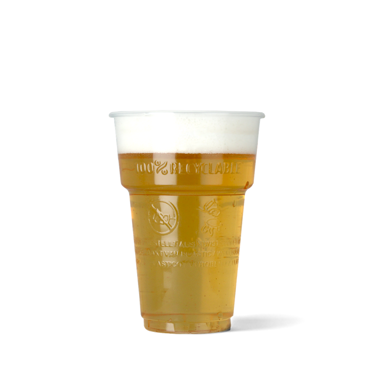 Plastic (PP) bierbeker Proppy - 0,2L/250cc - 1.000 st/ds