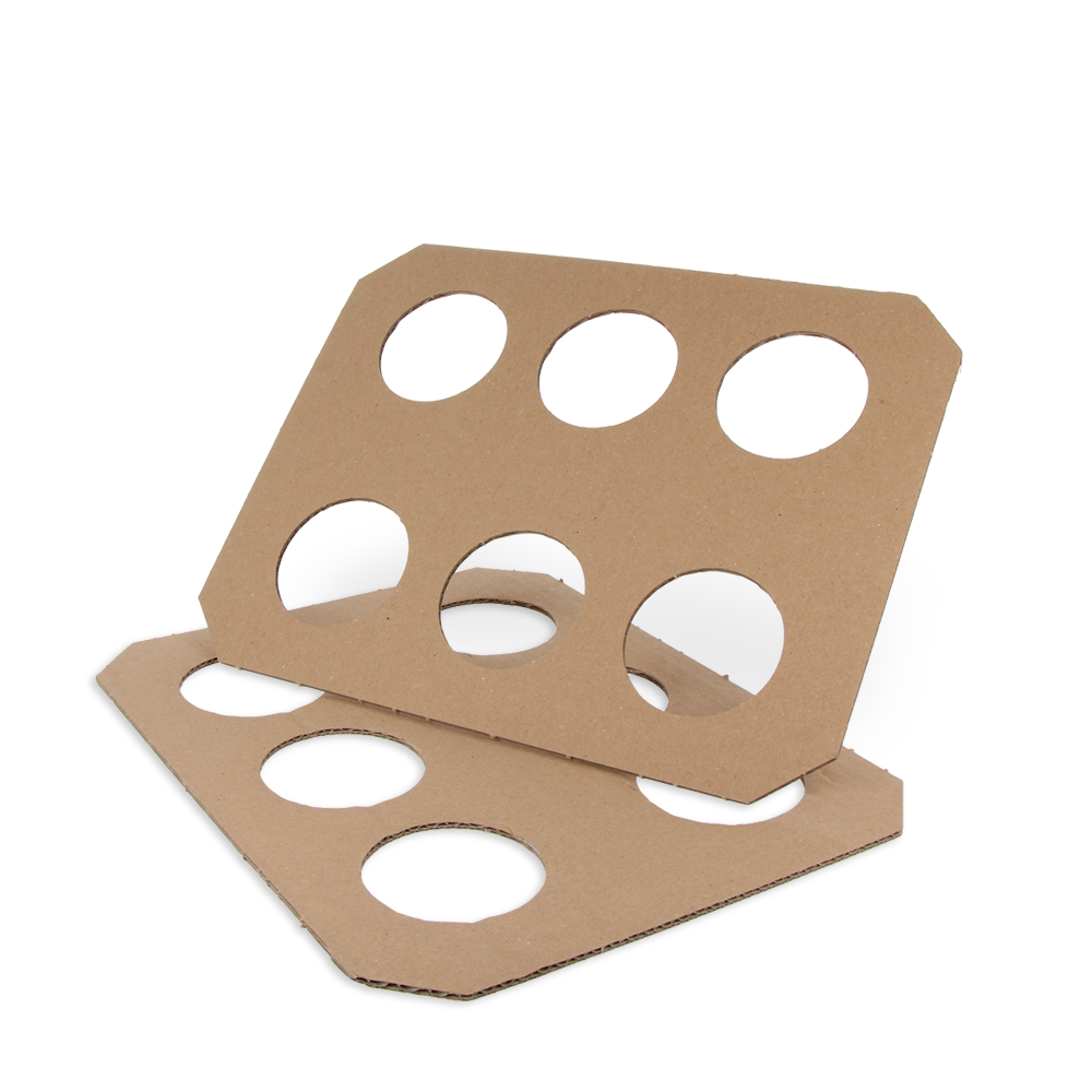 Draagtray 6 Koffiebekers