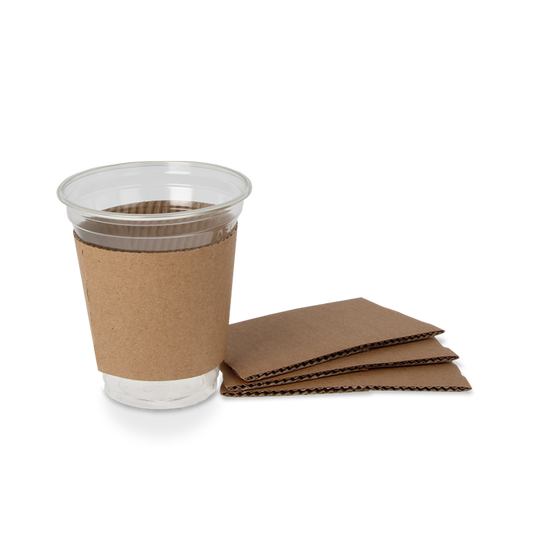 Kartonnen Koffiebeker Sleeves 10oz/12oz/16oz
