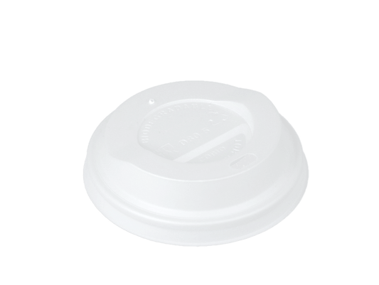 Deksel voor koffiebeker 90mm CPLA - Wit (6978966421663)